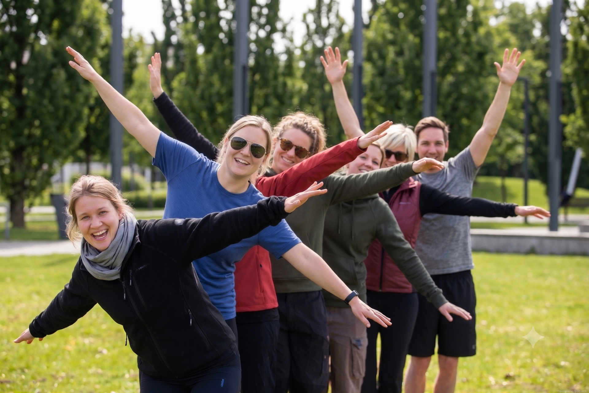 Glade deltagere til Scandinavian Teambuilding